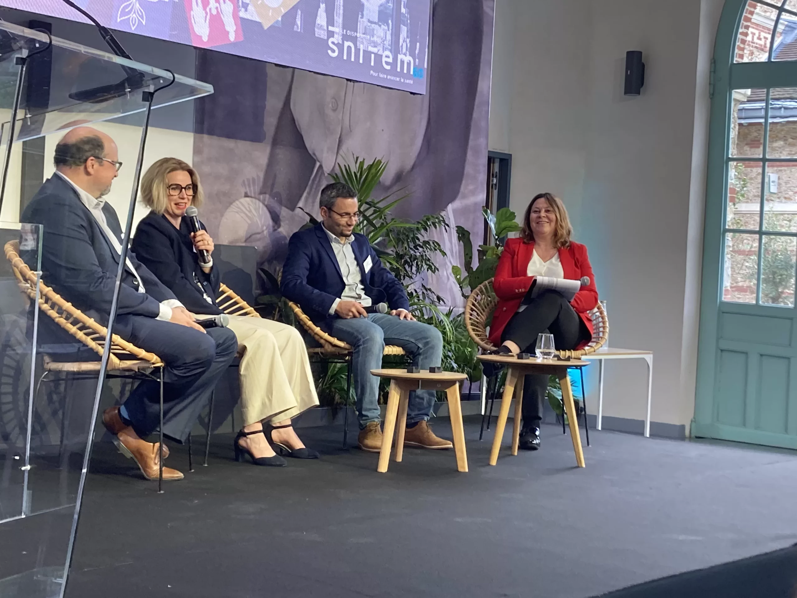 Our CSR director in conference at the SNITEM CSR event